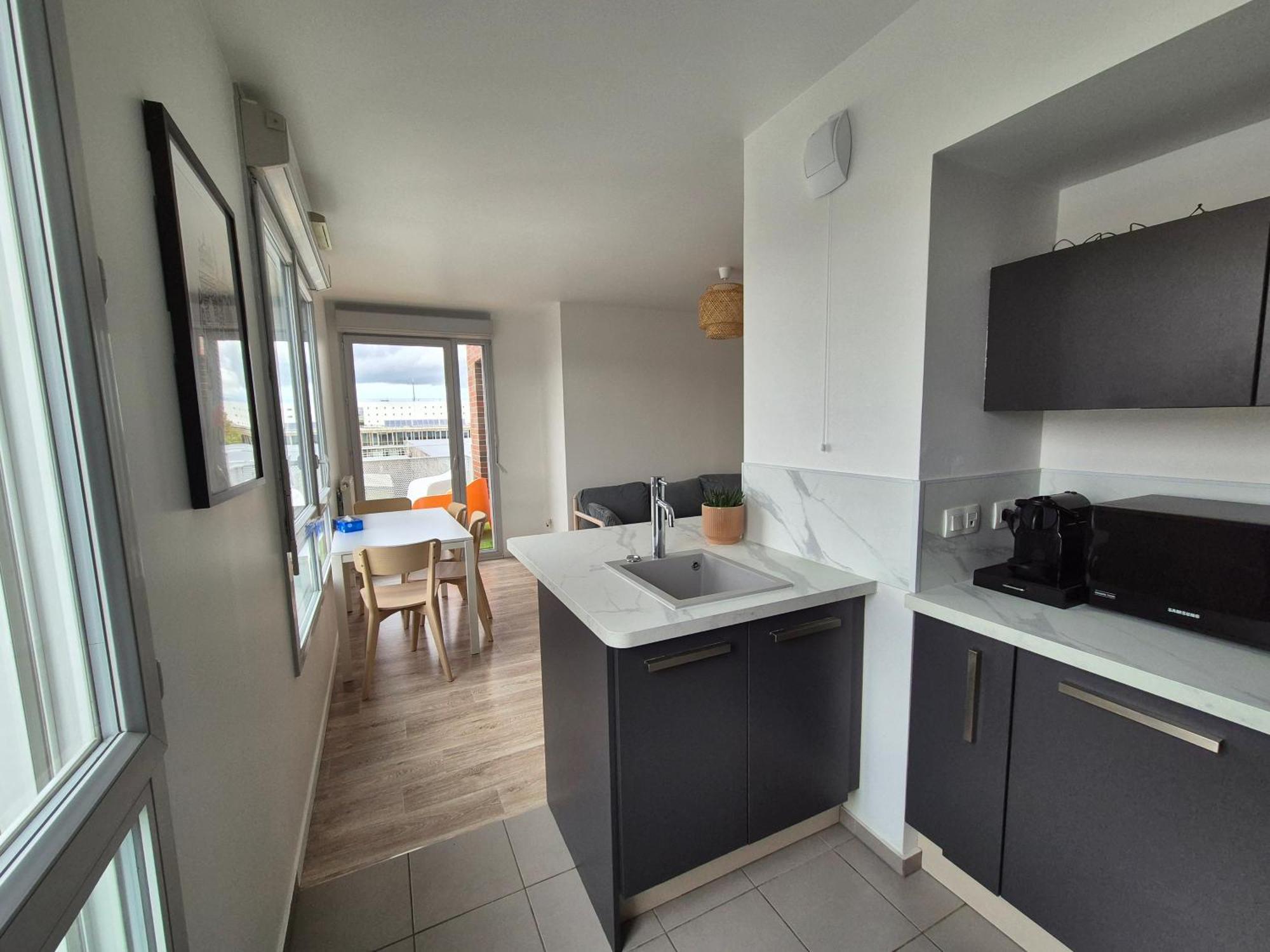 Appartement Les Portes Du Stade Сен-Дени Экстерьер фото